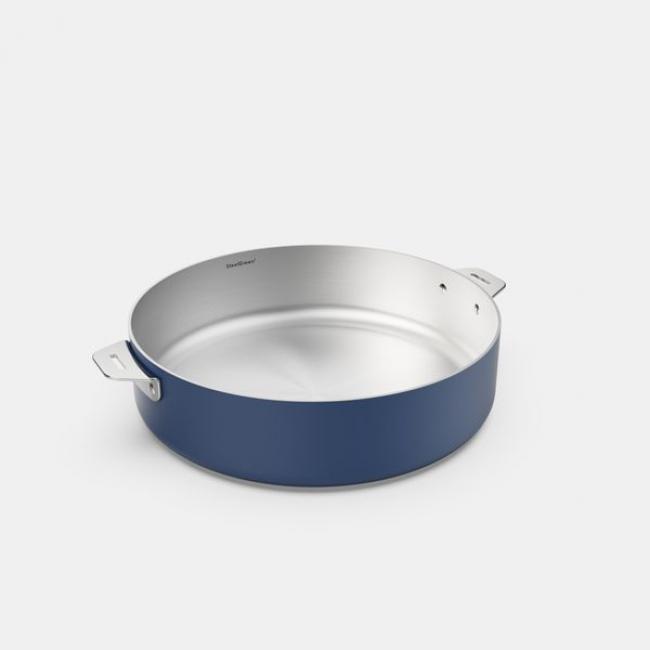 La Merveilleuse Sauteuse inox 28cm amovible Myrtille